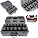Zestaw nasadek udarowych Mertz nasadowe 1/2" nasadka 10-24mm 13szt M12413
