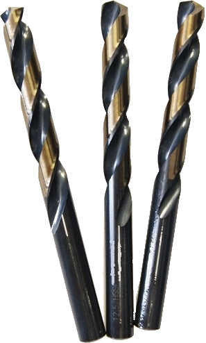 Wiertło do metalu Mertz szlifowane wiertełko twarde czarno złote 12,5 mm