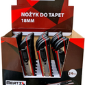MERTZ NOŻYK DO TAPET 18MM GUMOWANY HD