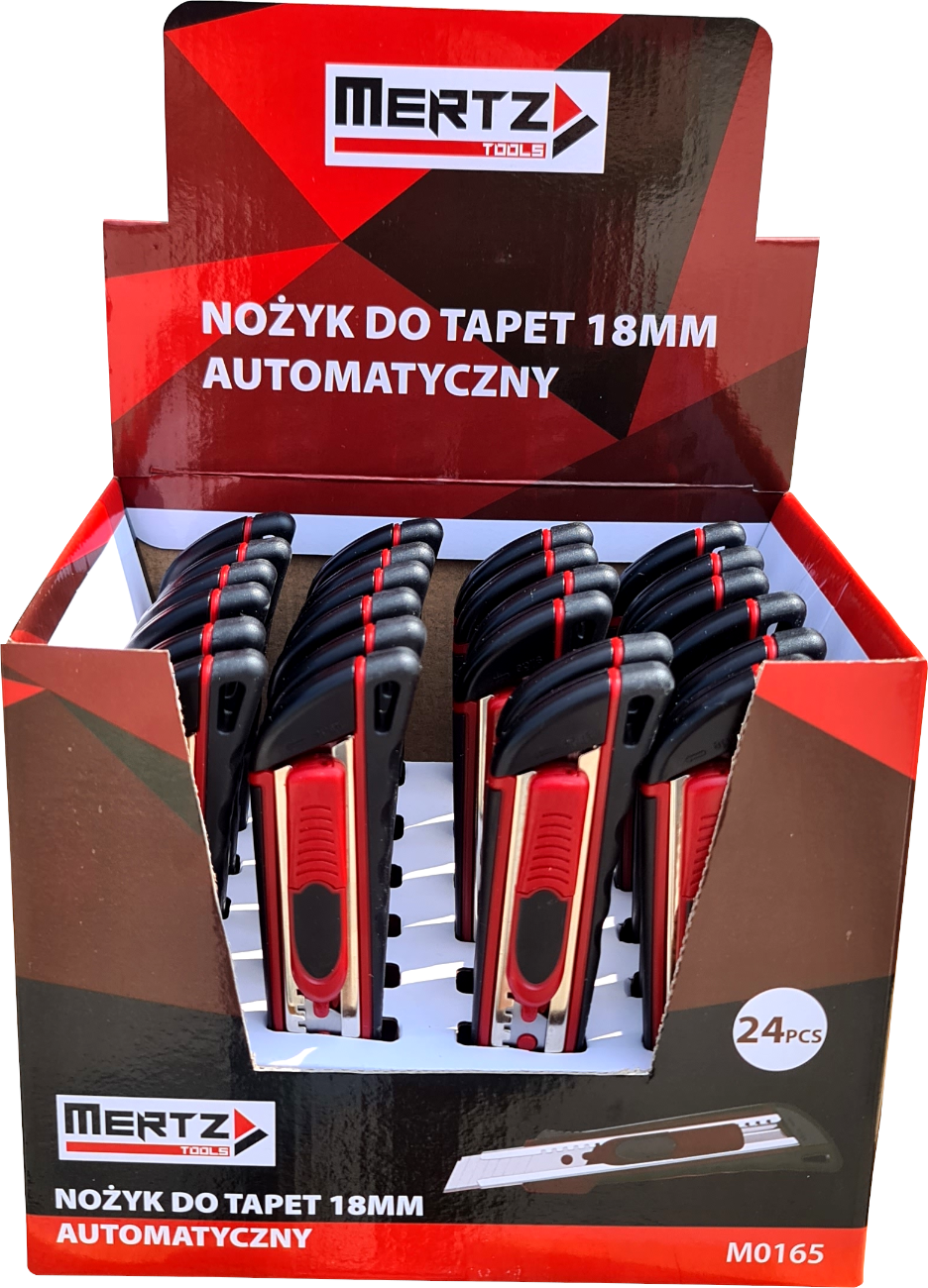 MERTZ NOŻYK DO TAPET 18MM AUTOMATYCZNY