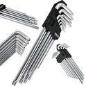 Zestaw kluczy imbus TORX Mertz klucze torksy 9szt T10-T50 M12144 długie