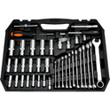 Zestaw kluczy nasadowych Mertz 1/4" 3/8" 1/2" nasadki bity 219szt M12219