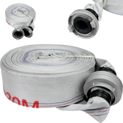 Wąż strażacki Mertz wzmocniony do wody szamba z końcówkami M8061 2" 30m